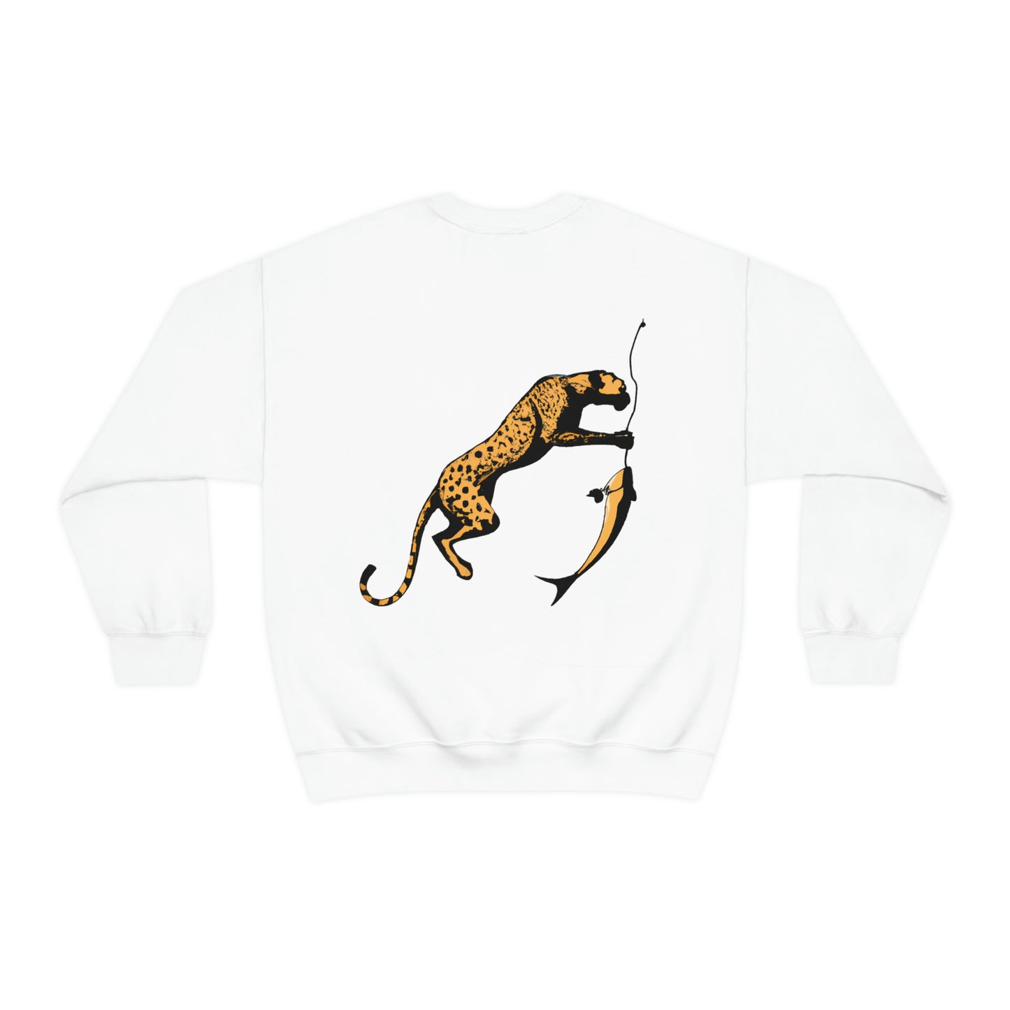 Cheetah Fish Crewneck