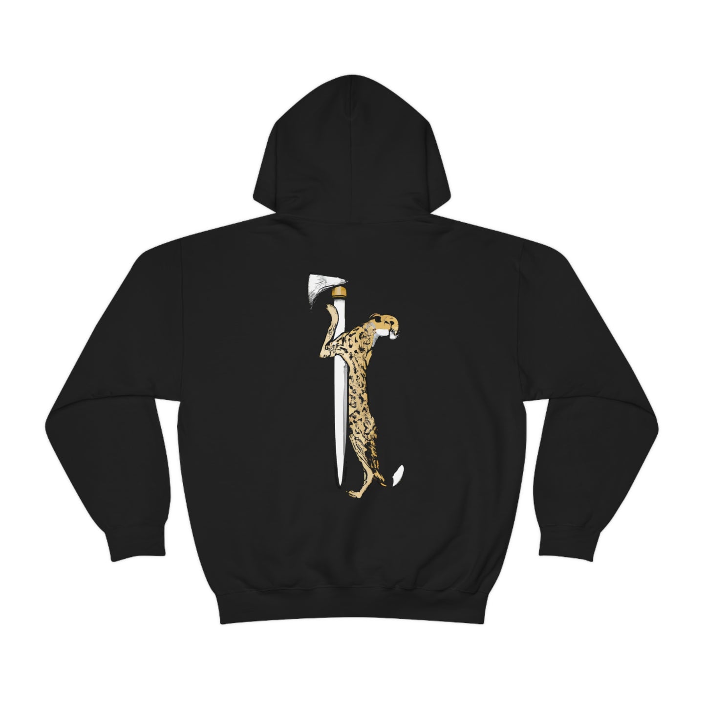 Cheetah Axe Hoodie